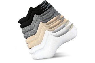 No Show Socks Women Low Socks Non Slip Flat Boat Line 4/8 Pairs