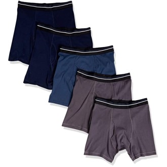 10-Pack Men's Tag-Free Boxer Briefs