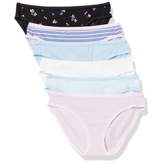 20-Pack Women's Cotton Bikini Brief Underwear, Multipacks