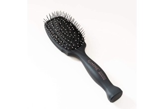 GIMME Beauty Medium Hair Brush. Damage-Free Detangling Brush. Ergonomic Handle. Triblend Anti-Static and Heat Resistant Flexible Nylon Bristles. Gentle for All Hair Styles